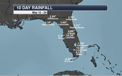 Florida Heavy Rain: Over Ten Inches Of Rain In The Past Ten Days