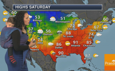 Q&A with Babywearing Meteorologist Susie Martin