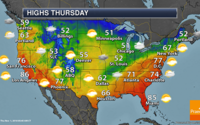 Friday Weather Outlook – Wettest October In Dallas