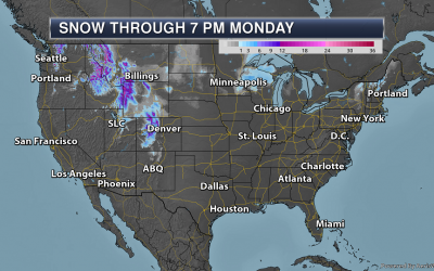 Sunday And Election Day National Weather Outlook – Climate Change And The Ballot Box