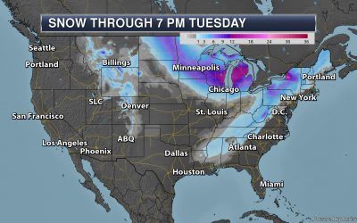 Tracking A Winter Storm And Dangerously Cold Air Through The Last Few Days Of January