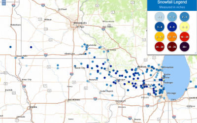 Upper Midwest Snow From Saturday – Monday’s National Weather Outlook For April 29th, 2019