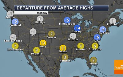 More Record Heat This Week – National Weather Outlook For Monday, May The 4th, 2020