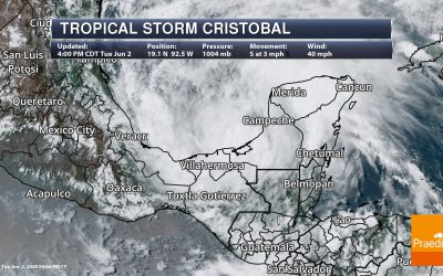 Tracking Tropical Storm Cristobal – National Weather Outlook For Wednesday, June 3rd, 2020