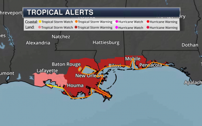 Tropical Storm Warnings Ahead Of Cristobal – National Weather Outlook For Saturday, June 6, 2020