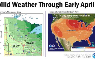 Significant Tornado Risk in Dixie Alley Today – Odds of an Early Spring Increasing for Much of USA